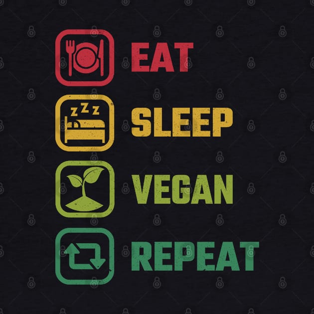 Eat Sleep Vegan by MZeeDesigns